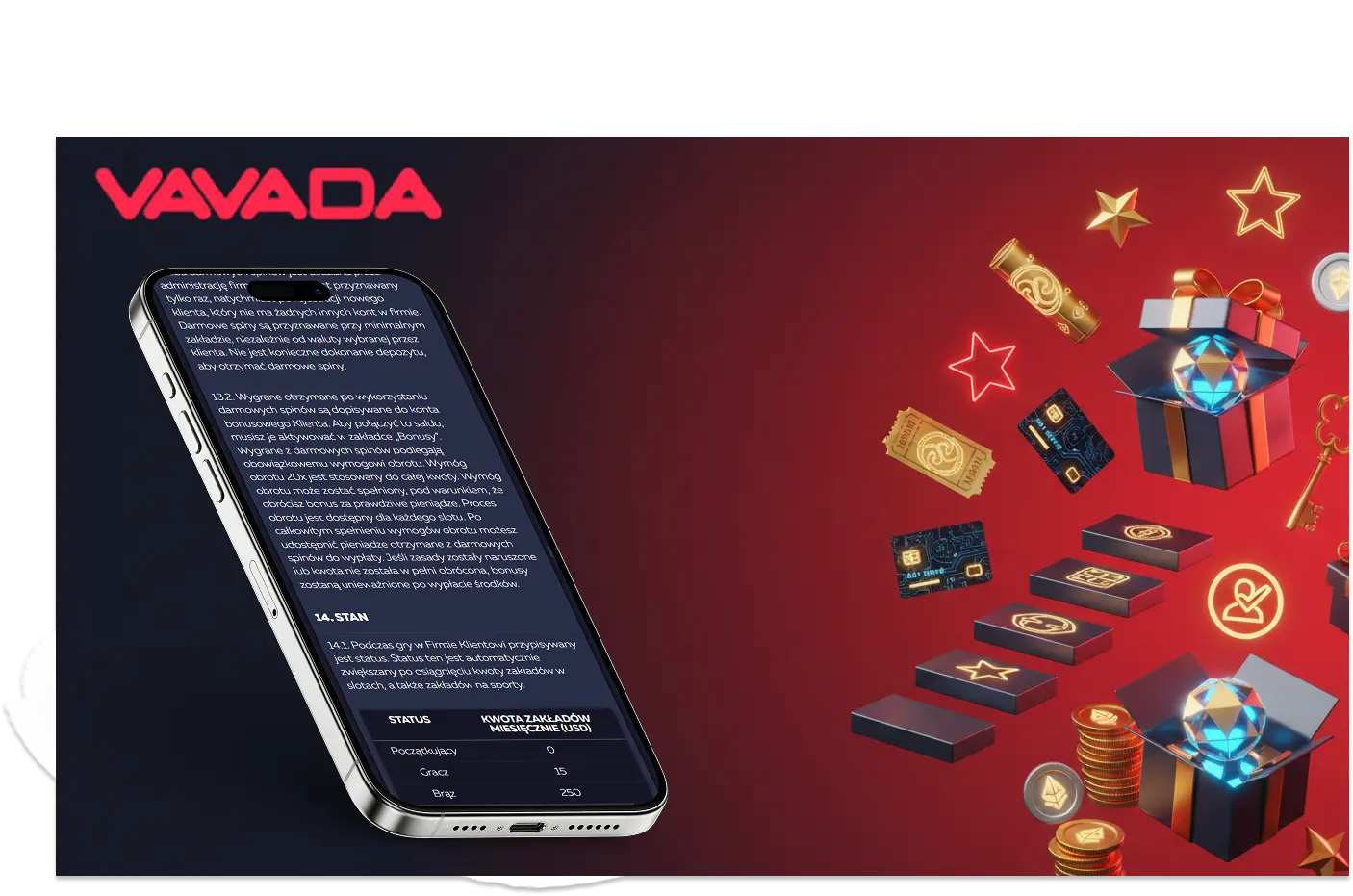 vavada bonus powitalny