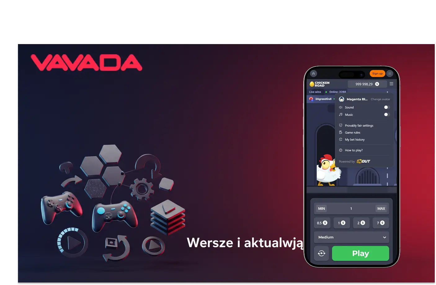 vavada chicken road aktualizacje